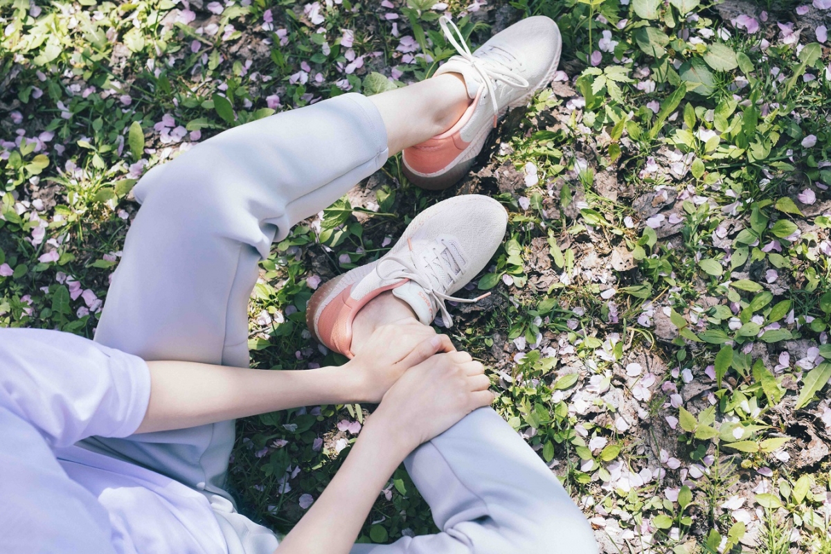 【跑步女生】必搶！夢幻櫻花粉紅少女波鞋心心眼